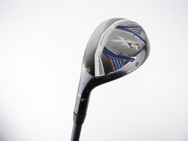 LEFT HAND Callaway XR #4 Hybrid 22 degree Project X 58g 6.0 Graphite Stiff