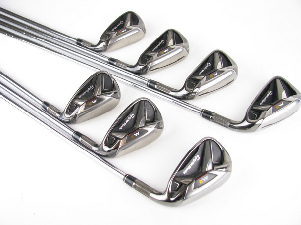 TaylorMade M2 Iron Set 5-PW+GW Steel REAX High Launch 88 Regular +1 1/2"