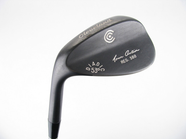LEFT HAND Cleveland Tour Action Reg. 588 DIADIC GW 53* Dynamic Gold Steel Stiff