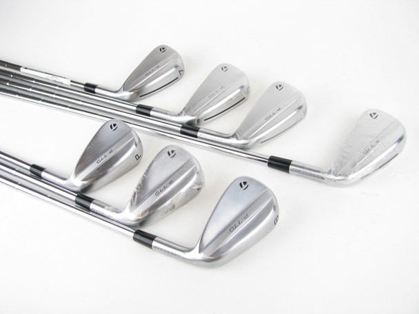 NEW TaylorMade P770 2024 Iron Set 4-PW Steel Dynamic Gold MID 115 S300 Stiff
