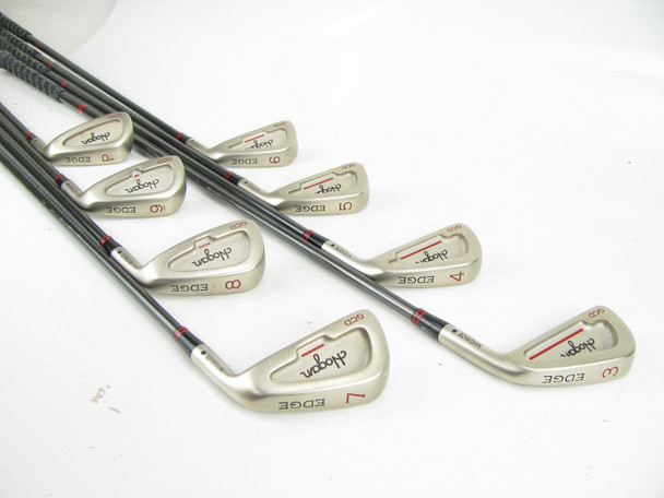 Ben Hogan Edge GCD Midsize Iron Set 3-PW Graphite Apex VFP 4 Stiff -1/2"