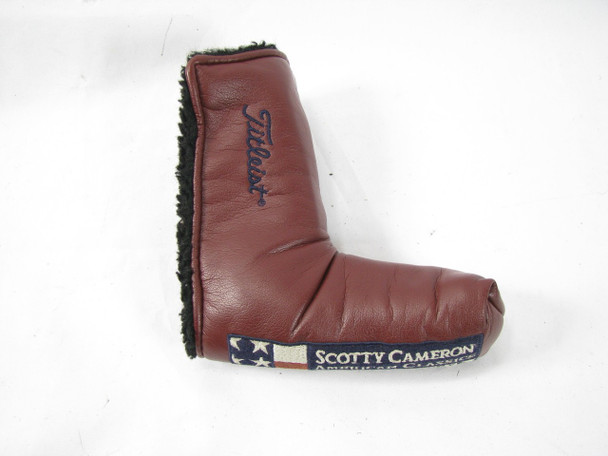 Scotty Cameron Milled Bullseye American Classics Putter Headcover TITLEIST