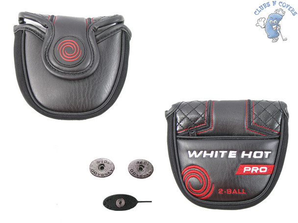 Odyssey White Hot Pro 2-Ball Headcover Odyssey White Hot Pro 2-Ball Headcover
