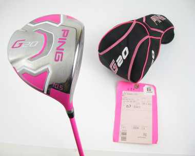 Ping G20 Bubba Watson Limited Edition 2012 PINK Driver 10.5 degree w/  Headcover (Out of Stock)