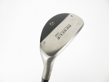 Tête Hybride TaylorMade Rescue Mid #4 – 22°, Noir Mat, Gaucher (Occasion)