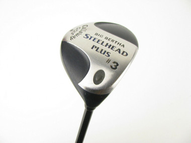 Callaway Big Bertha Steelhead Plus Gems 3 Wood