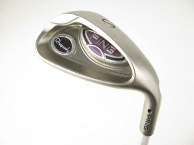 PING Rhapsody レディース ユーティリティ 6H 30° カバー付 LADIES Ping Rhapsody BLACK DOT Sand Wedge with Graphite - Clubs n
