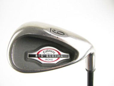 Callaway Big Bertha 2002 Single 9 iron with Graphite RCH 75