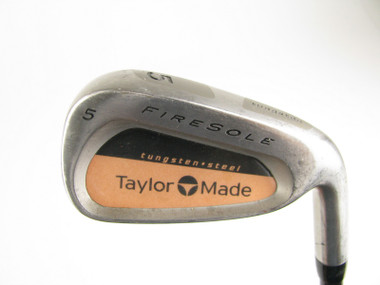 寶TIS-665 TaylorMade FireSole Forged 9本 TaylorMade Firesole 5 Iron with Graphite Bubble R-80 Regular