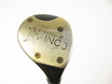 Fer Pitching Wedge Ping Karsten III - Tige Acier Stiff, 35.5", Point Noir - Occasion