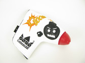 Craftsman Angry Bombs Leather Golf Putter Headcover BLADE