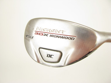 Nickent 3DX DC ironwood #4 Hybrid 21.5 degree w/ Graphite Regular