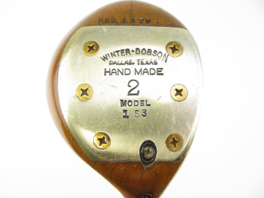 Winter-Dobson Persimmon Model 153 Fairway 2 Wood with Steel