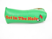Dancing Gopher Green Embroidered Putter Heacover by ReadyGolf