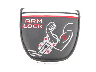 Odyssey Arm Lock V-Line Putter 42 Pouces - Tige Acier, Grippe Big Red CB, Main Droite (Occasion)