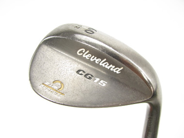 Cleveland CG15 Black Pearl Zip Grooves 60* Lob Wedge 60-12 with