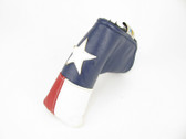 Texas Lone Star State Golf Putter Headcover LEATHER