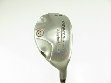 TaylorMade Rescue Dual #4 Hybrid 22 degree with Steel Regular - Clubs n ...