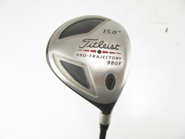 Bois De Parcours Titleist 980F 15° (3 Bois) - Gaucher - Manche Graphite Stiff - Neuf