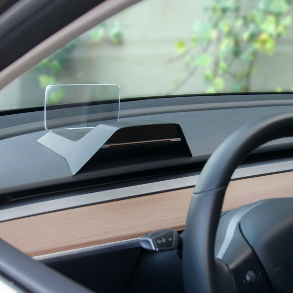 HUD for Tesla Model 3 & Y on the dashboard