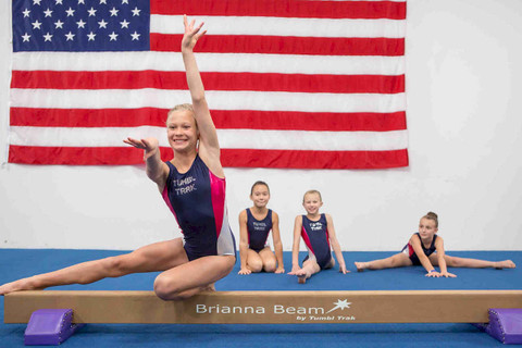How to Do a Balance Beam Routine | Gymnastics Lessons - YouTube