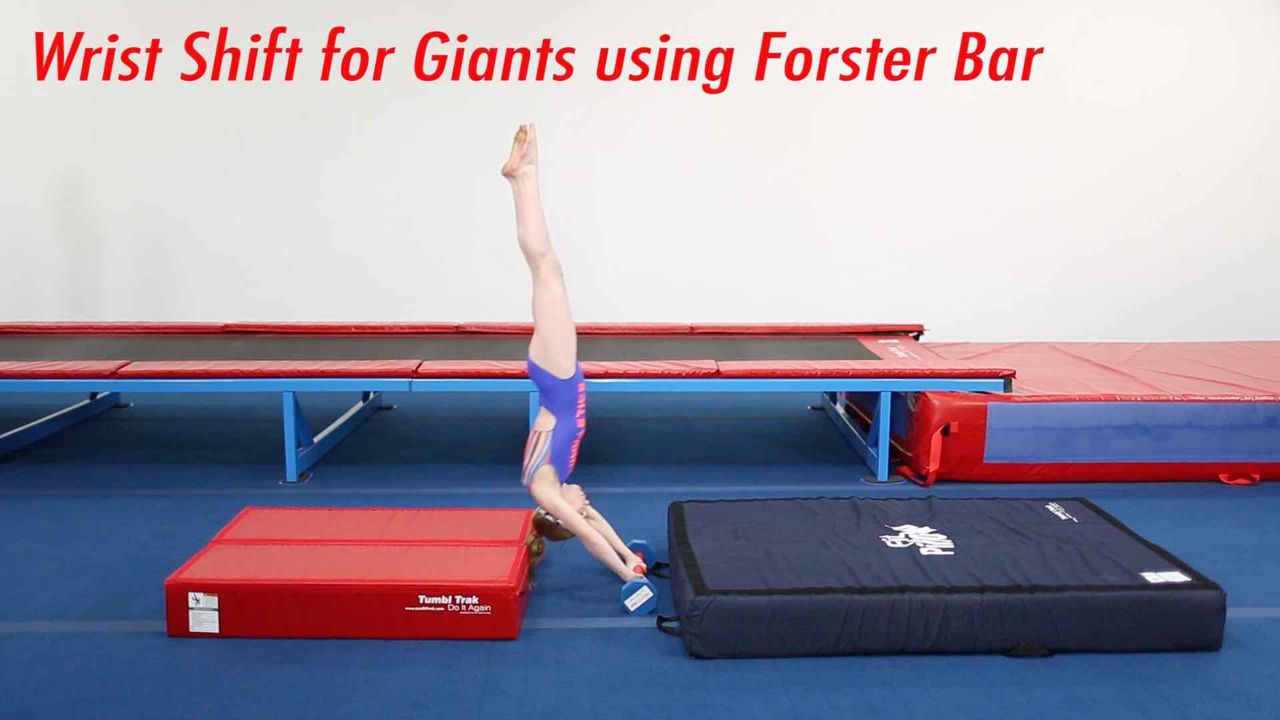 Play Video - Wrist Shifts for Giants using Forster Bar