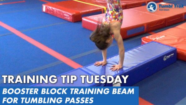 Play Video - Booster Block Training Beam for Tumbling Passes