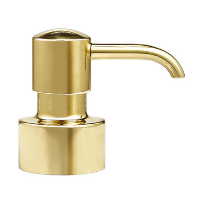 Pump Top - Unplated Brass