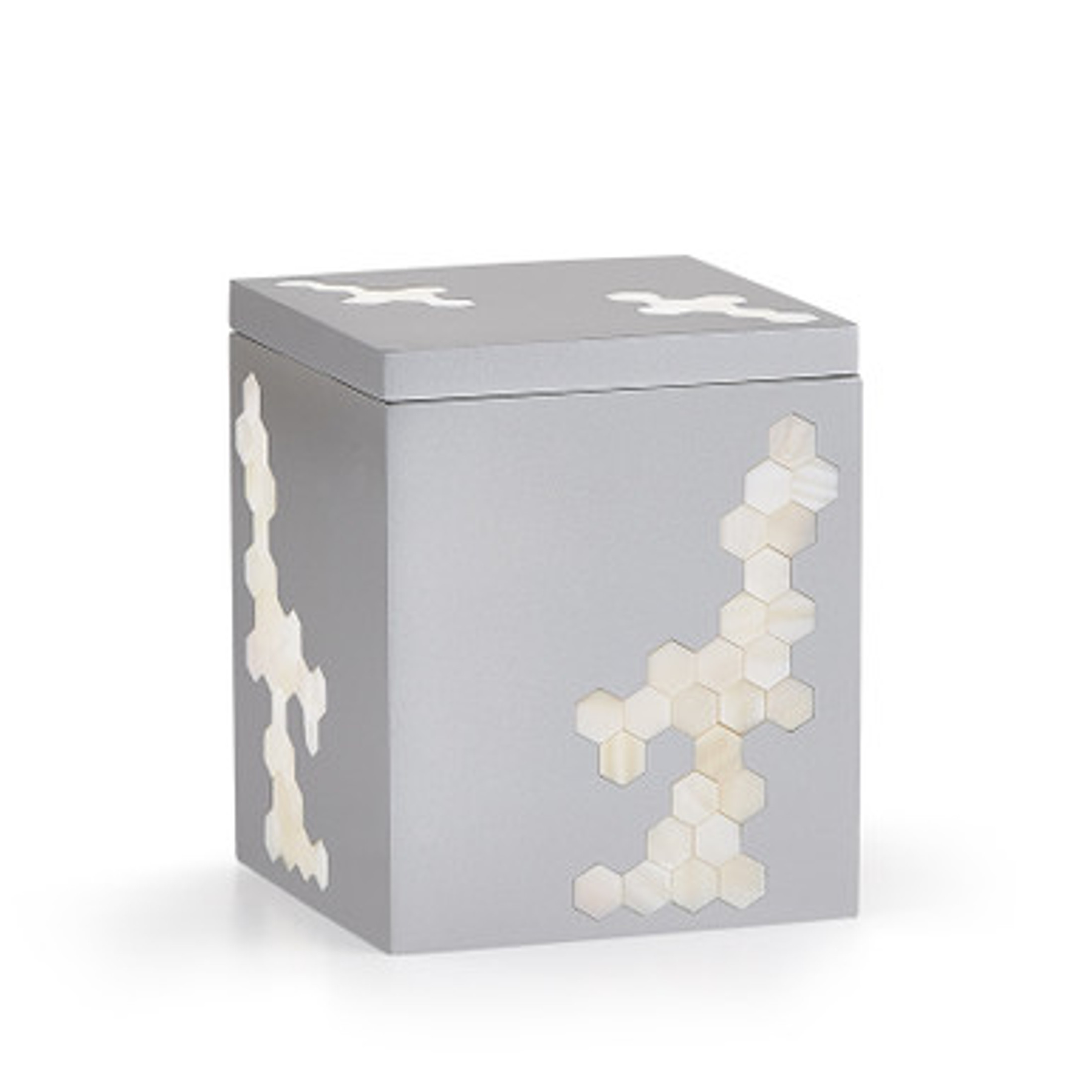 Hex Silver Canister
