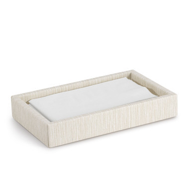 Reed Linen Towel Tray