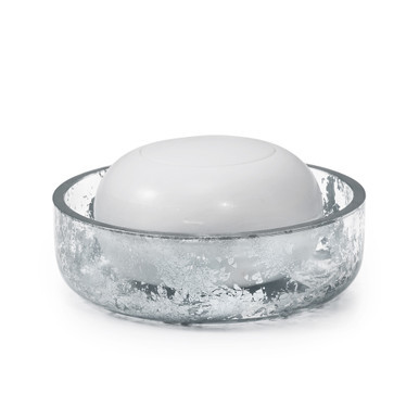 Lydia Silver Soap Dish