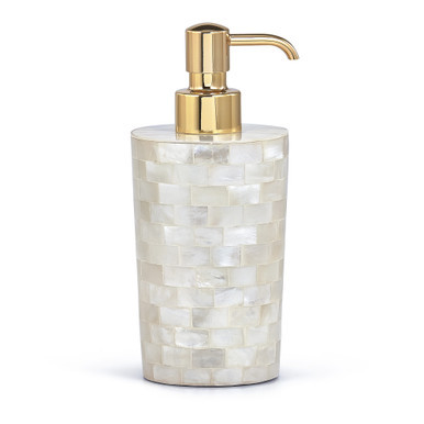 White Agate Pump Dispenser
