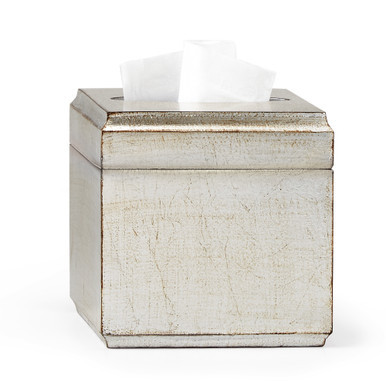 York Silver Tissue Cover