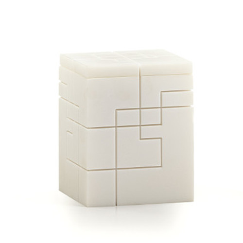 Linear White Canister