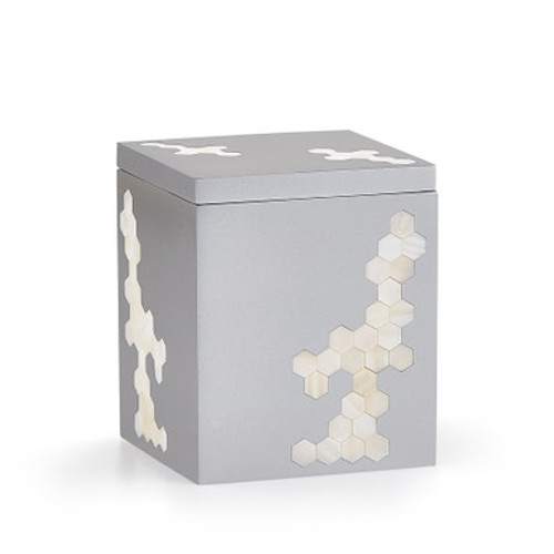 Hex Silver Canister