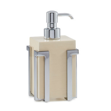 Embrace Ash/Chrome Pump Dispenser