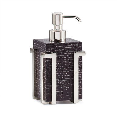 Embrace Oak/Nickel Pump Dispenser