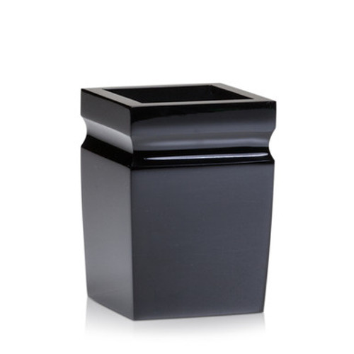 Milo Black Brush Holder