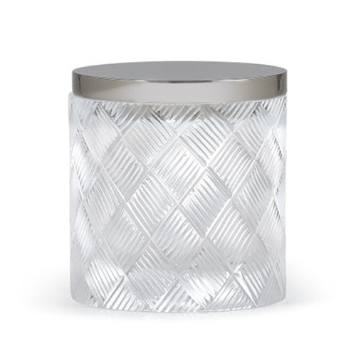 Basketweave Canister