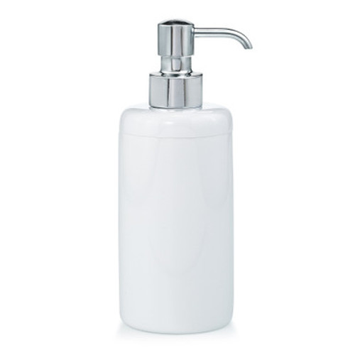 Dome White Gloss Pump Dispenser