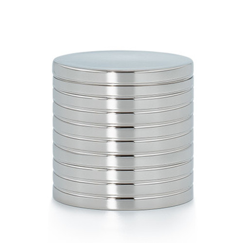 Rollo Polished Nickel Canister