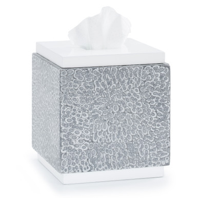 Ovate Silver Tissue Cover