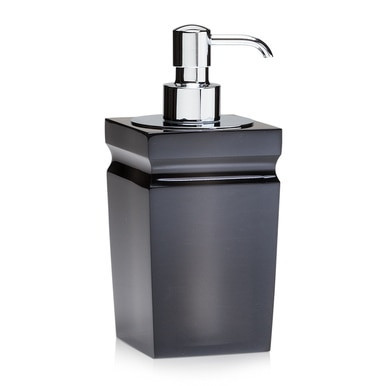 Milo Smoke Gloss Pump Dispenser - Polished Chrome