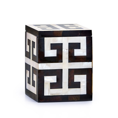Greek Key Canister