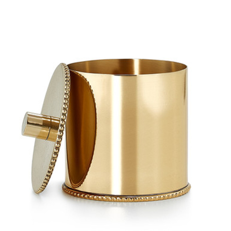 Punto Polished Brass Canister