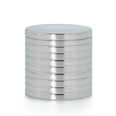 Rollo Polished Nickel Canister