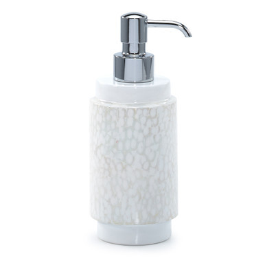 Ovate White Pump Dispenser
