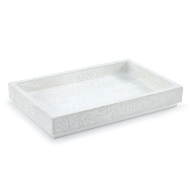 Ovate White Tray