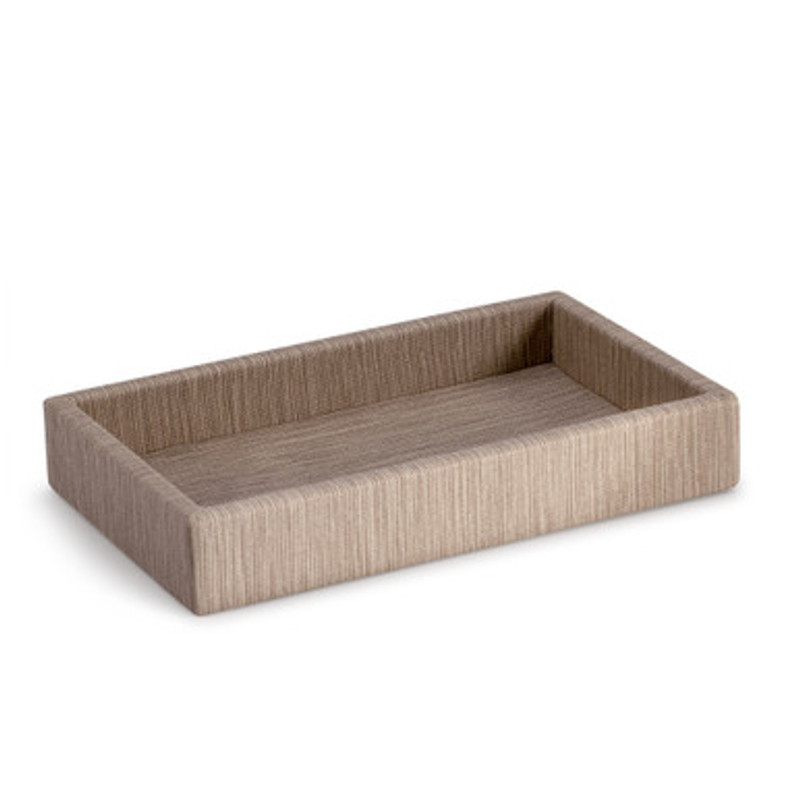 Reed Mocha Towel Tray