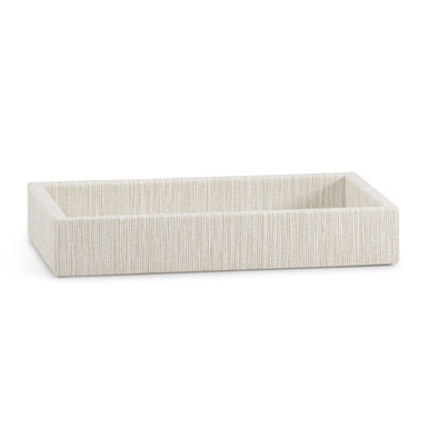 Reed Linen Towel Tray